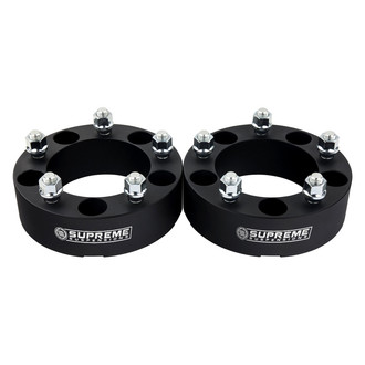 Supreme Suspensions® - Pro Billet Black Wheel Spacer Set