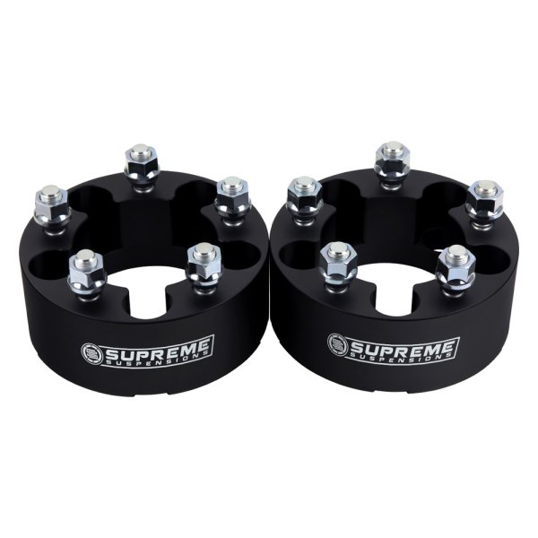 Supreme Suspensions® - Pro Billet Black Wheel Spacer Set