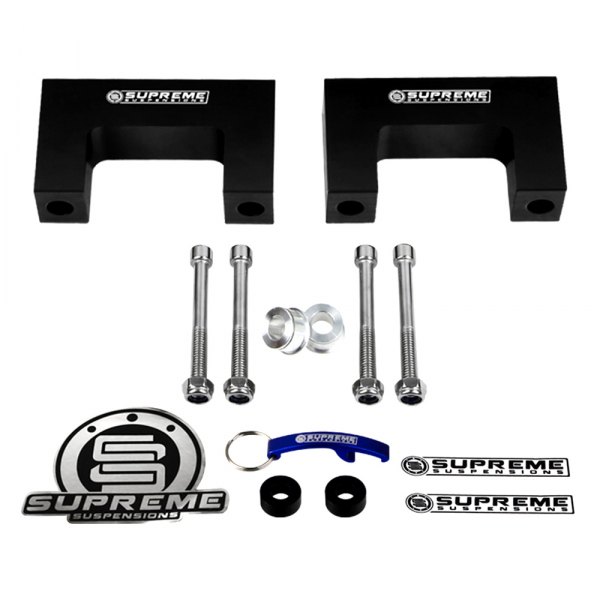 Supreme Suspensions® - Pro Billet Series Rear Shock Lift Spacer Kit