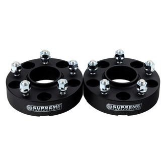 Supreme Suspensions® - Pro Billet Black Wheel Spacer Set