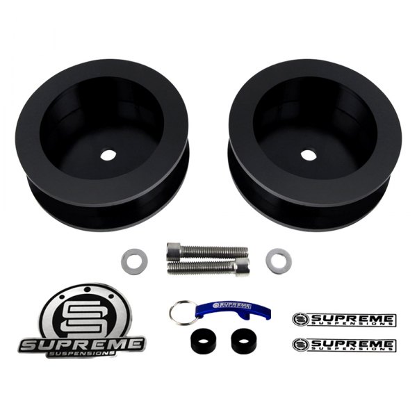 Supreme Suspensions® JEGC05RL0020 2" Pro Series Rear Coil Spring Spacers