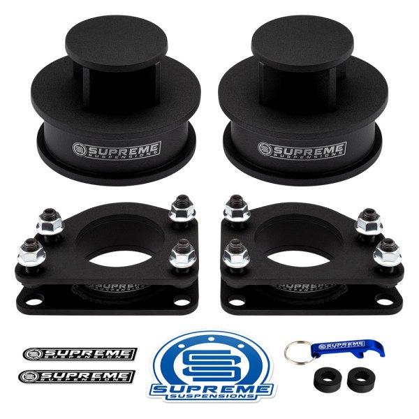 Supreme Suspensions® - Pro Billet Series Front and Rear Suspension Lift Kit