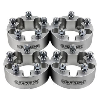 Supreme Suspensions® - Pro Billet Silver Wheel Spacer Set
