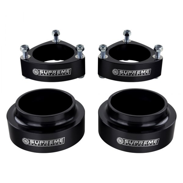 Supreme Suspensions® - Pro Billet Series Front and Rear Suspension Lift Kit