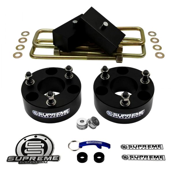 Supreme Suspensions® - Pro Billet Series Front and Rear Suspension Lift Kit