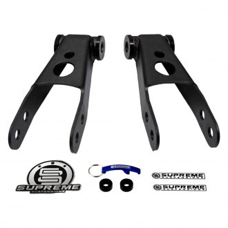Rear Lowering Kit for 2004 Supreme Suspensions 2.75 Wide Factory Shackle Nissan Titan 2 Rear High-Strength Steel Drop Shackles 2WD 4WD 