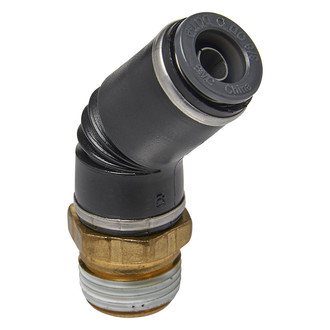 SUR&R® - Air Brake 45° Swivel Male Elbow Fittings