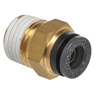 SUR&R® - Air Brake Straight Male Connector Fittings