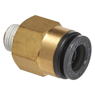 SUR&R® - Air Brake Straight Male Connector Fittings