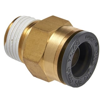 SUR&R® - Air Brake Straight Male Connector Fittings
