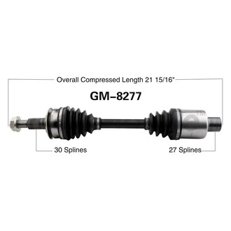 SurTrack® - Front Passenger Side CV Axle Shaft