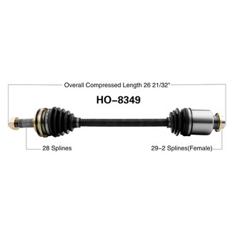 SurTrack® - Rear Driver Side CV Axle Shaft