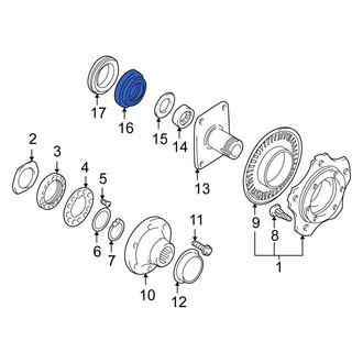 Suzuki OE - Front Drive Axle Shaft Seal