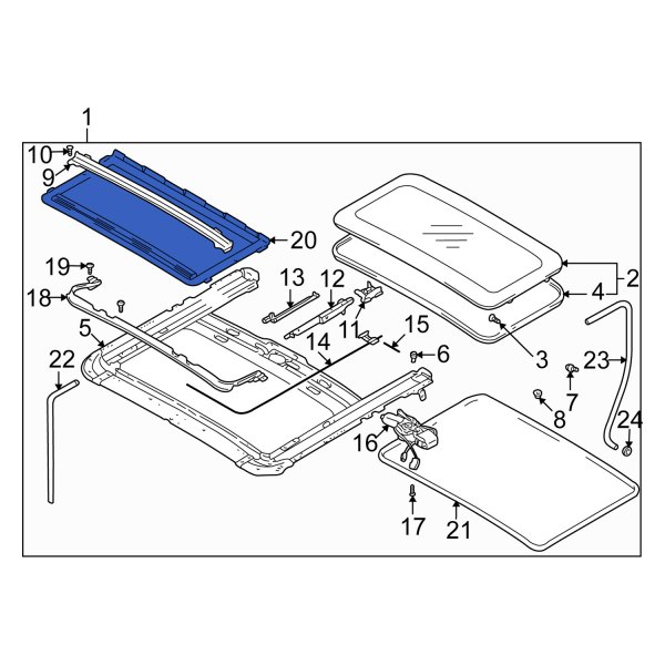 Sunroof Cover