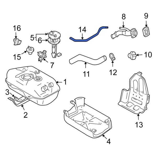 Fuel Tank Vent Hose