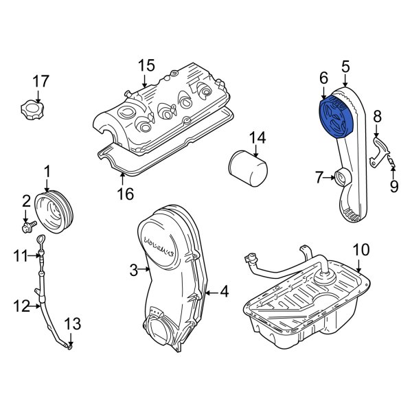 Engine Timing Camshaft Sprocket