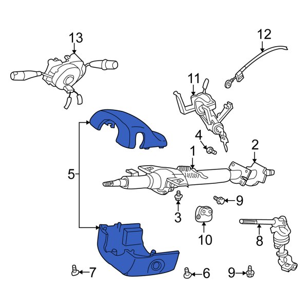 Steering Column Cover