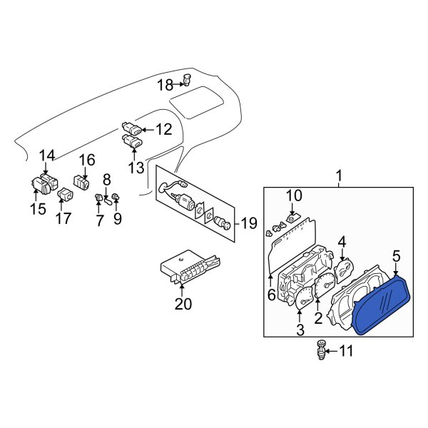 Instrument Panel Lens