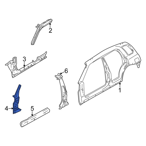 Body A-Pillar Reinforcement