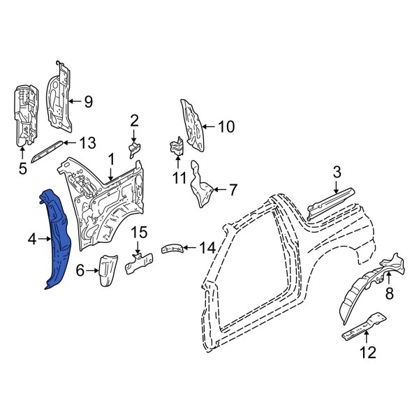 Body B-Pillar Reinforcement