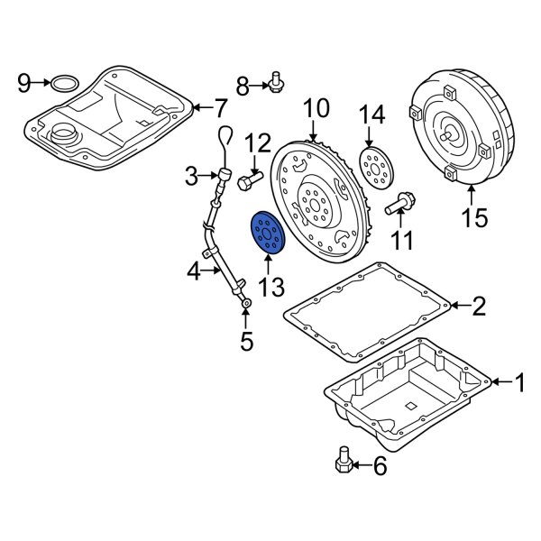 Automatic Transmission Flexplate Spacer