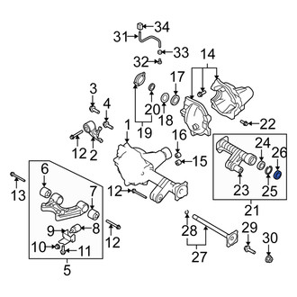 Suzuki OE - Rear Right Drive Axle Shaft Seal