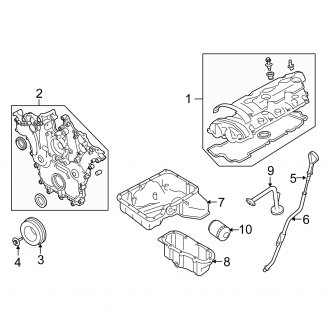 2010 Suzuki Grand Vitara OEM Engine & Components — CARiD.com
