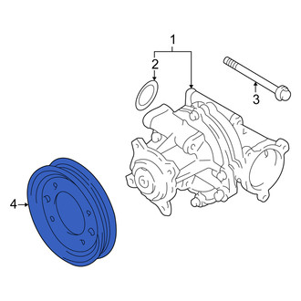 Suzuki OE - Engine Water Pump Pulley