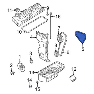 Suzuki OE - Upper Engine Timing Cover