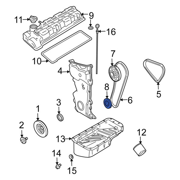 Engine Timing Crankshaft Sprocket