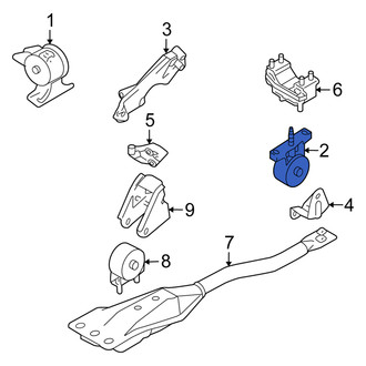Suzuki OE - Left Engine Mount