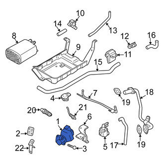 Suzuki OE - Exhaust Gas Recirculation (EGR) Valve