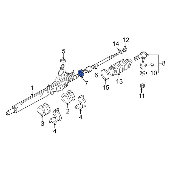 Steering Tie Rod Washer