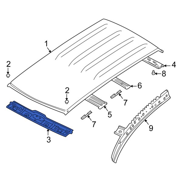 Roof Header Panel