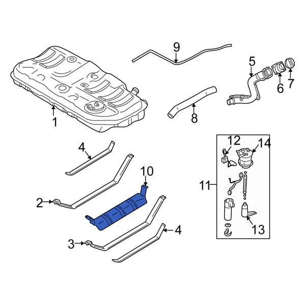 Fuel Tank Shield