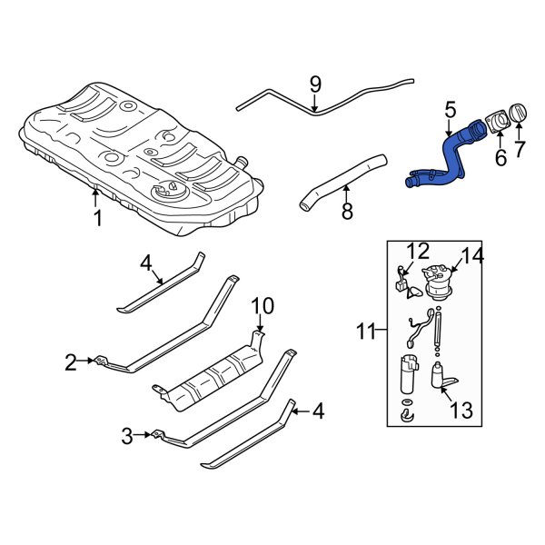 Fuel Filler Neck