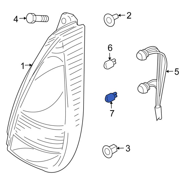 Side Marker Light Bulb