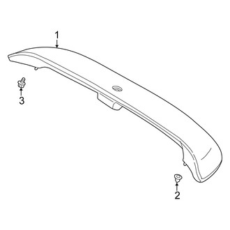 Suzuki OE - Trunk Lid - Spoiler (GS / S)