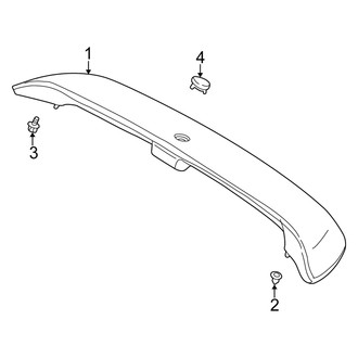 Suzuki OE - Lift Gate - Spoiler (Wagon)