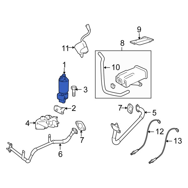 Exhaust Gas Recirculation (EGR) Valve