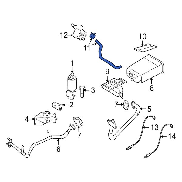 Evaporative Emissions System Lines