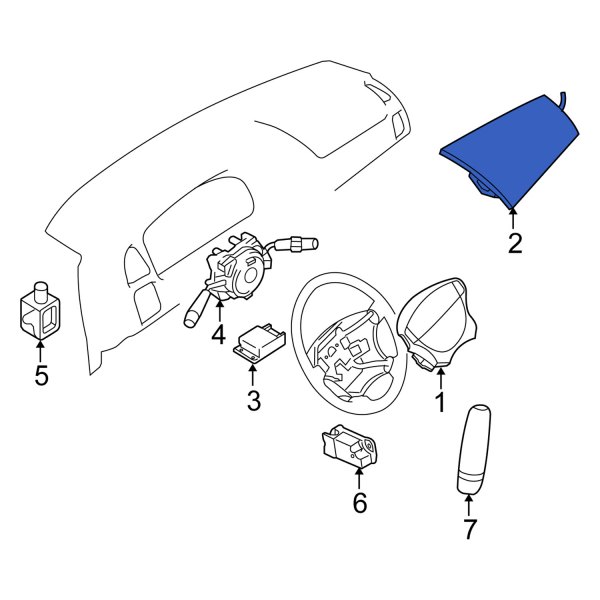 Instrument Panel Air Bag