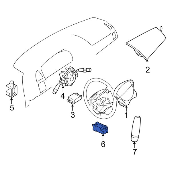 Air Bag Impact Sensor