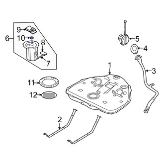 Suzuki OE - Fuel Tank Pressure Sensor Seal