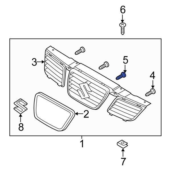 Grille Bolt