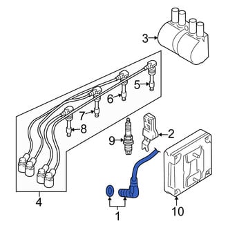 Suzuki OE - Engine Crankshaft Position Sensor