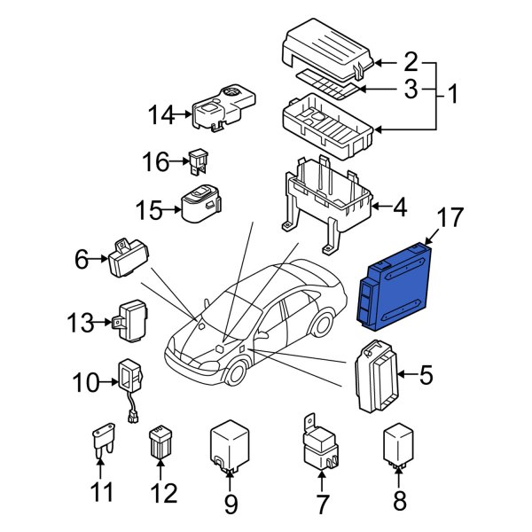 Suzuki OE 3391085Z10 Automatic Transmission Control Module