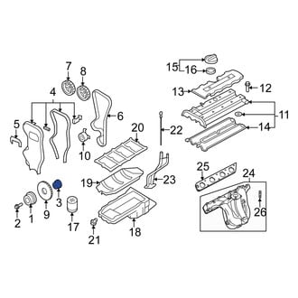 Suzuki OE - Front Engine Crankshaft Seal