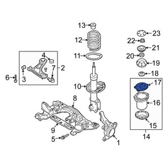 Suzuki OE - Rear Suspension Strut Mount