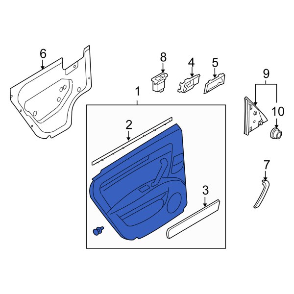 Door Interior Trim Panel